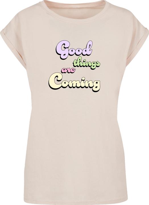 Produktbild Merchcode Ladies Good Things Extended Shoulder Tee - 112623 (L)