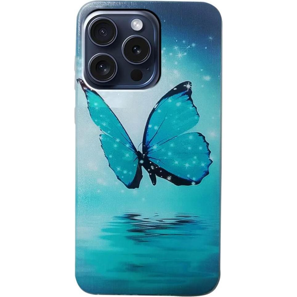 Cover-Discount iPhone 16 Pro Max - Cover Handyhülle mit stilvollem Motiv (Apple iPhone 16 Pro Max), Smartphone Hülle, Bl...