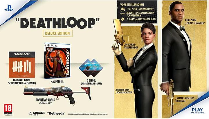 Produktbild Bethesda Deathloop - Deluxe Edition (PS5, DE)