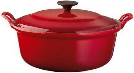 Produktbild Le Creuset Creuset Faitout Braadpan 24 cm Kersenrood (24 cm, Bräter + Schmortopf, Edelstahl)