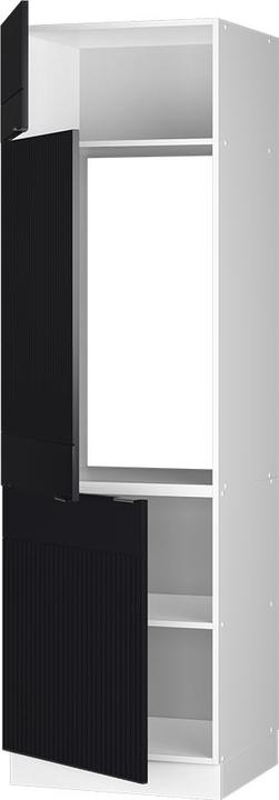 Schwarz gestreift, Weiss