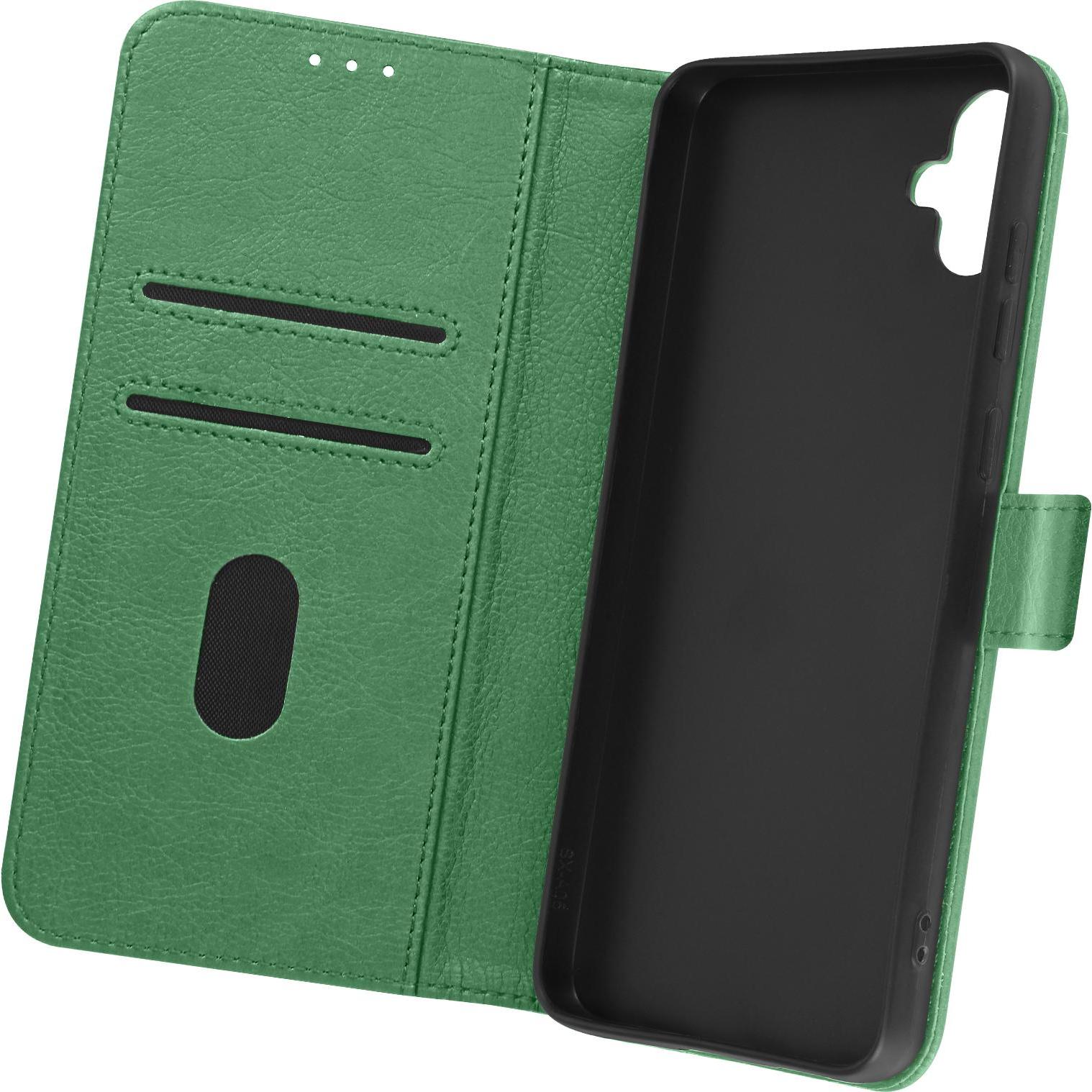 Avizar Chesterfield Wallet Cover Series (Samsung Galaxy A05), Smartphone Hülle, Grün