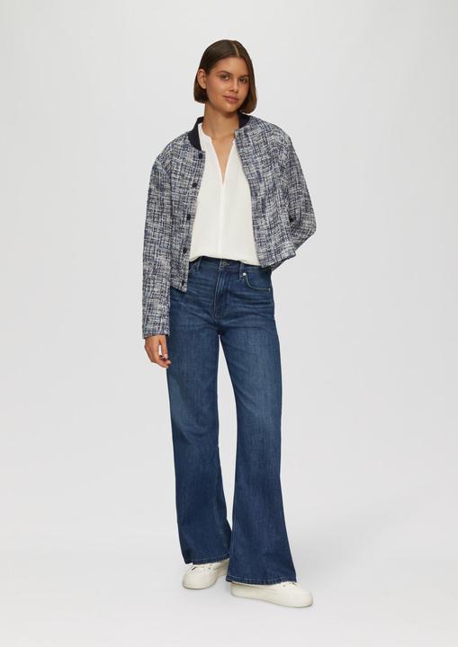 Produktbild S.Oliver Bluse Locker geschnittene Bluse mit Struktur (34)