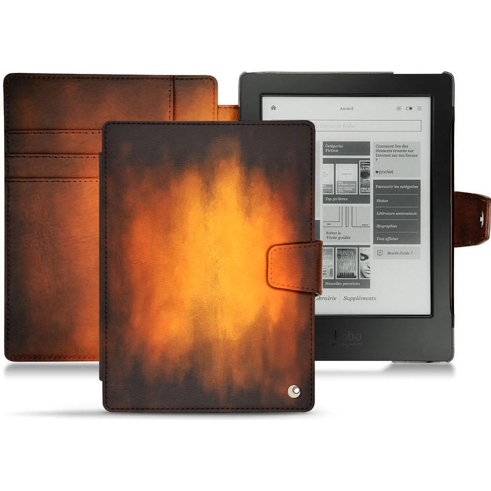 Noreve Lederschutzhülle Wallet (Aura H2O), Tablet Hülle, Violett