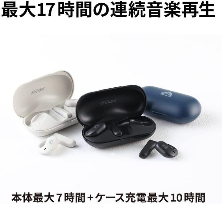 Actual product image JVC HA-NP35T-W-U (No noise cancellation, 7 h, Wireless)