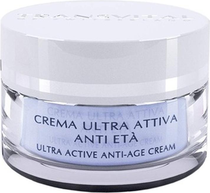 Transvital Essentials Ultra-Active Anti-Aging Creme mit Kollagen, Reis und Granatapfel 50ml (50 ml, Tagescreme)