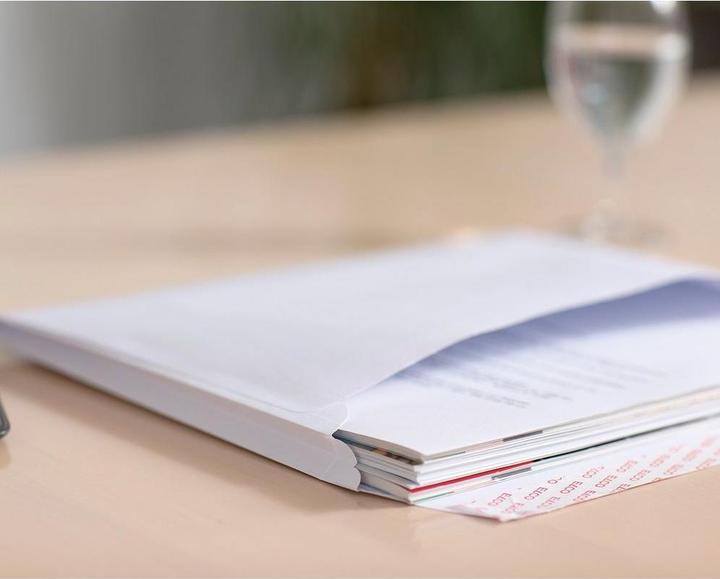 Actual product image Elco Envelopes Documento with side gussets, white (B5, 250x)