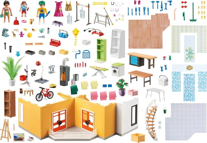 Actual product image Playmobil Floor extension residential house (70986, Playmobil City Life)