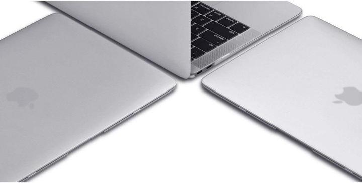 Immagine prodotto Tech-Protect Custodia SmartShell per MacBook Air 13" M2 / M3 / 2022-2024 - trasparente e glitterata (13", Apple)