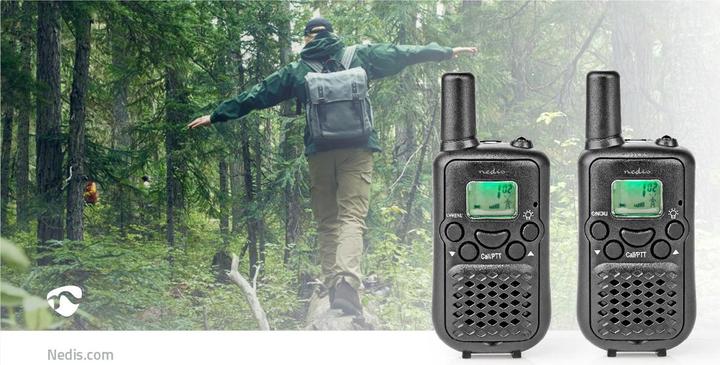 Actual product image Nedis WLTK0500BK - vysílačka, 5 km, 2 ks (5 km)
