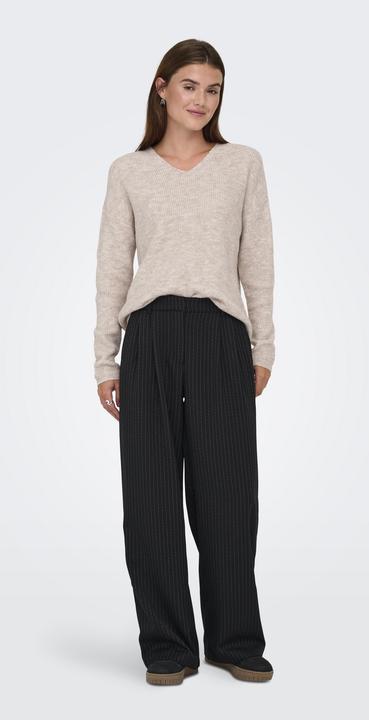 Image du produit Only Pull en tricot à col en V (M)