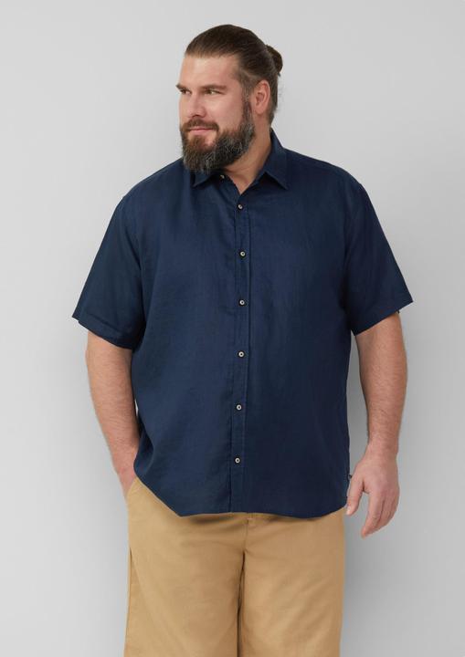 Actual product image S.Oliver Hemd Regular Fit: Leichtes Kurzarmhemd aus 100% Leinen (XXL)