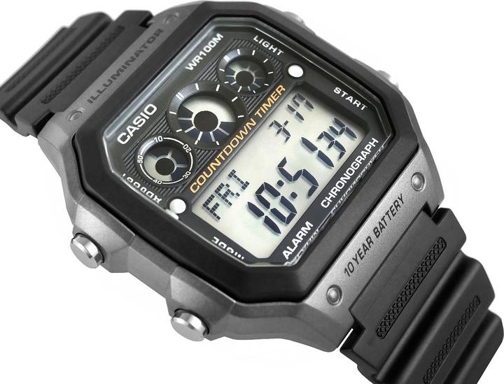 Produktbild Casio Sports - AE-1300WH-8A (Digitaluhr, Sportuhr, 42 mm)