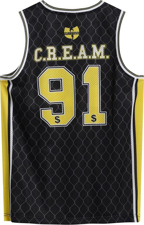 Immagine prodotto Amplified Cream Maglia da Pallacanestro Wu-Tang Clan Uomo (S)