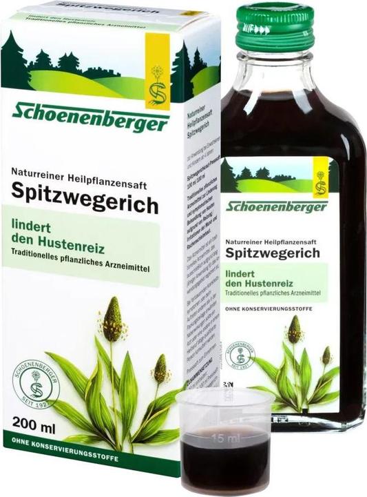 Produktbild Schönenberger Spitzwegerich Heilpflanzensaft Saft
