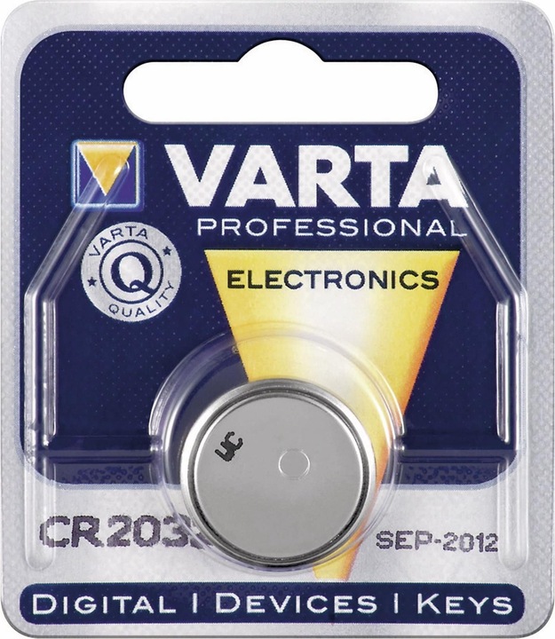 Actual product image Varta Cr2032 (1 pcs., CR2032, 220 mAh)