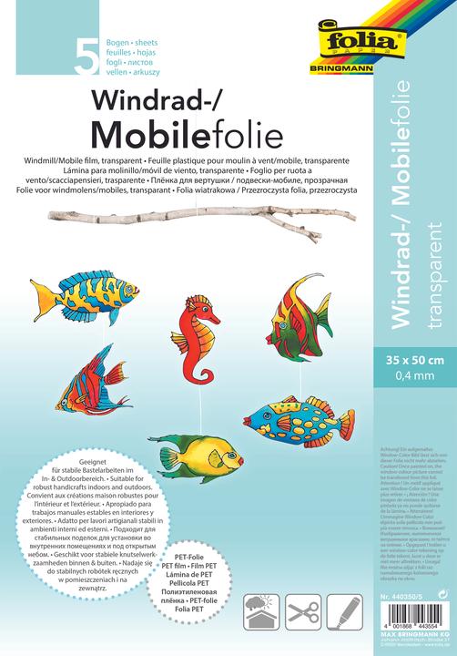 Folia Window film Mobile 0,4mm 5ST (35 x 50 cm)