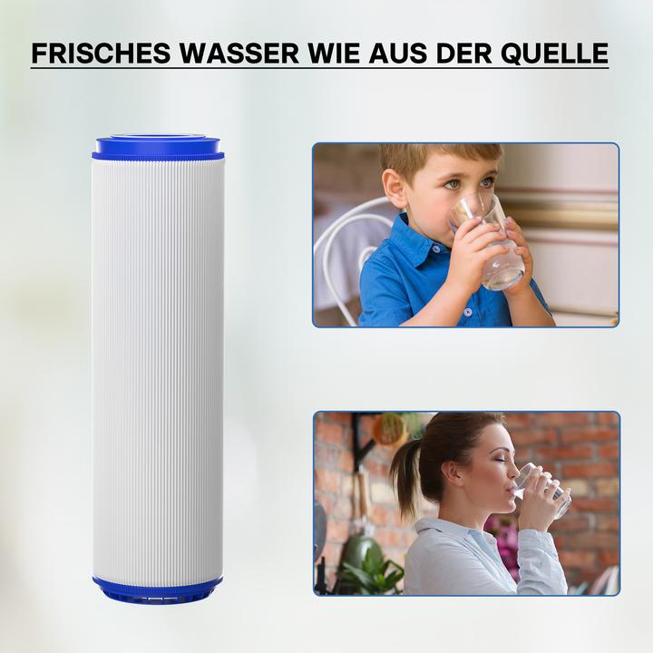 Actual product image Naturewater 10Inch – 254mm 5µ Activated Carbon Granular Filter Insert UDF-10A