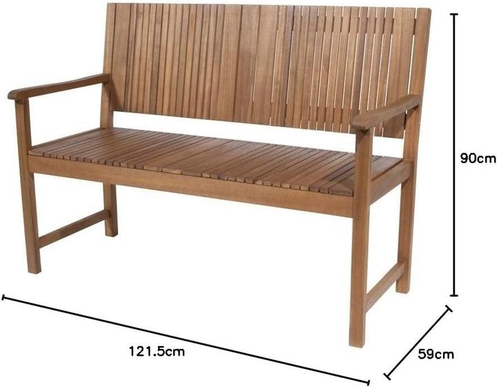 Produktbild Siena Garden 2er Bank