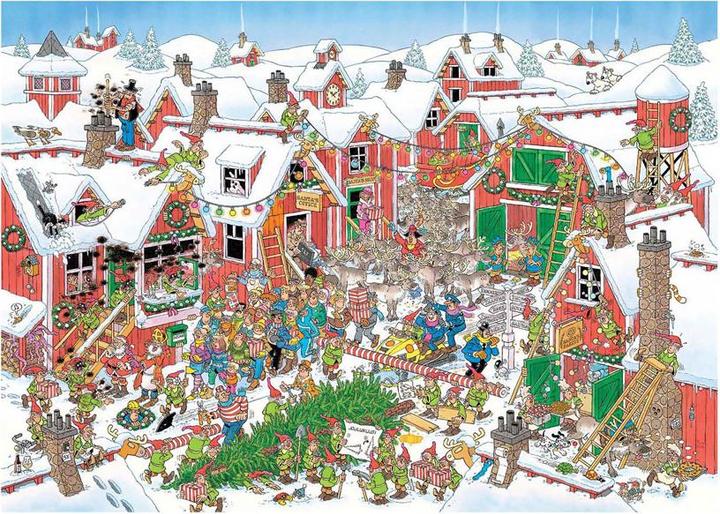 Actual product image Weihnachtsmanndorf (1000 pieces)