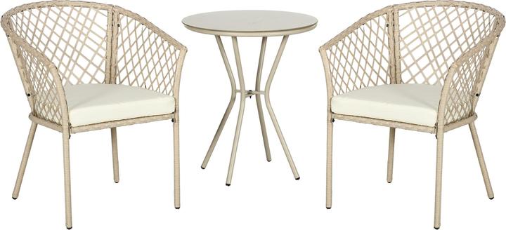 Outsunny Wicker garden chair set