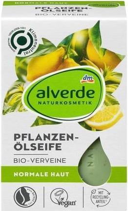Actual product image dm alverde Vegetable oil soap organic veine (Hard soap)