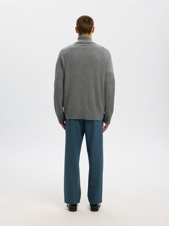 Produktbild Selected Woll-Kaschmir-Mix Half-zip Pullover (L)