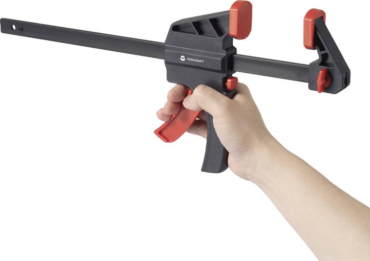 Produktbild Toolcraft Einhand-Spannzwinge (300 mm)