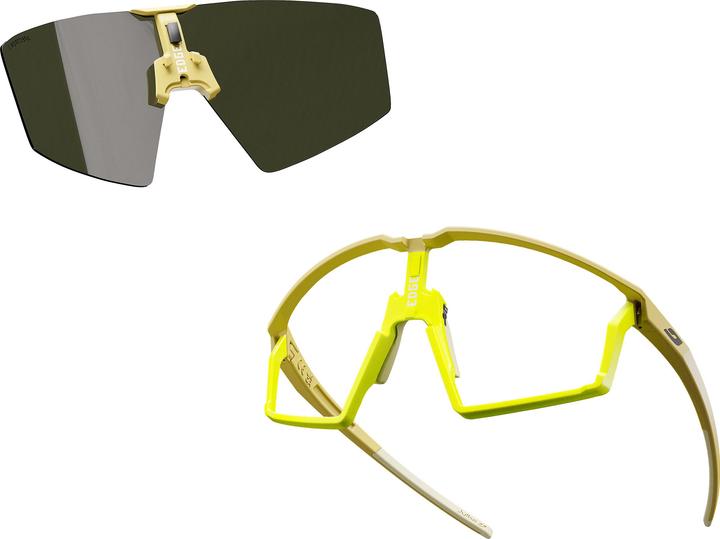 Produktbild Julbo Edge Helles Kastanienbraun Matt Neongelb Spectron 3