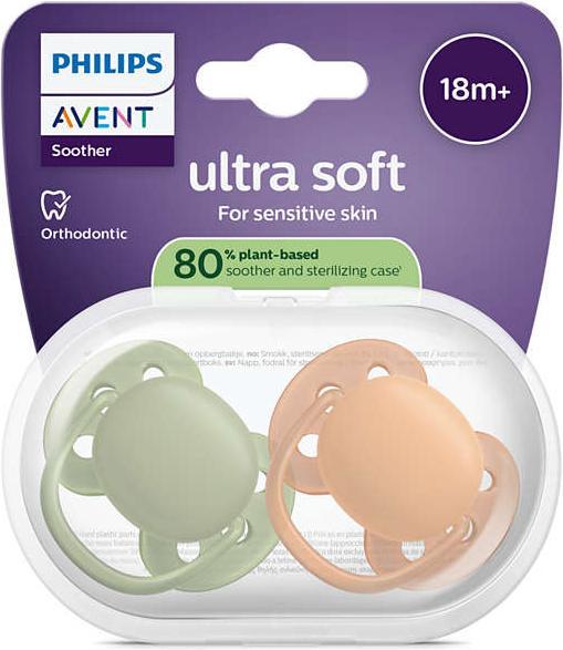 Actual product image Philips Avent Pacifier SCF093/05 ultra soft (2x)