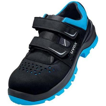 Uvex Safety, Sicherheitsschuhe, 2 xenovaÂ Sandalen S1 95537 schwarz, blau Weite 10 GrÃ¶ÃŸe 44 (S1, 44)