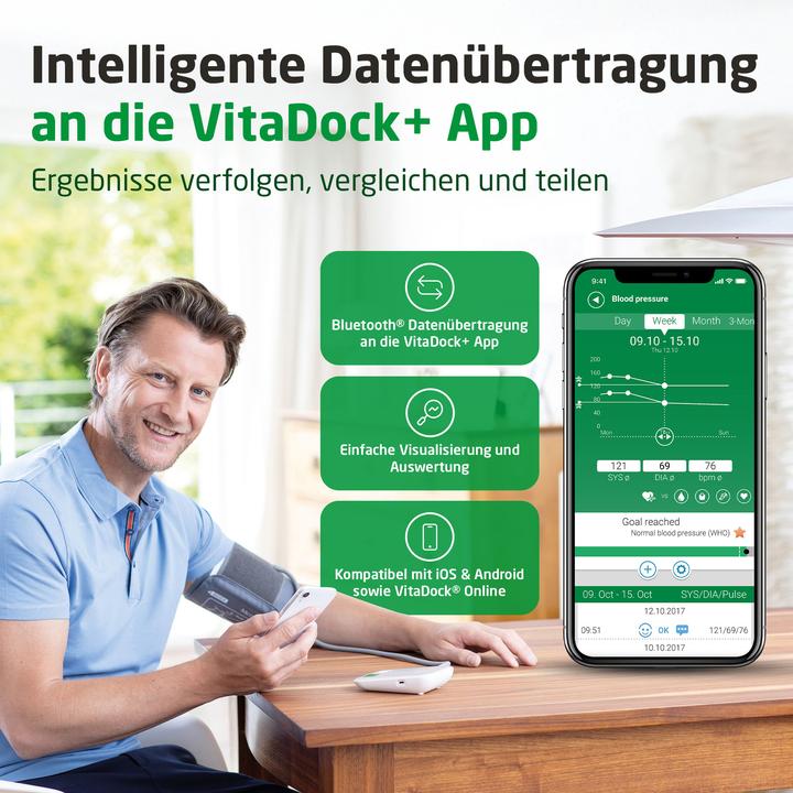 Productafbeelding Medisana BU 572 connect Oberarm-Blutdruckmessgerät