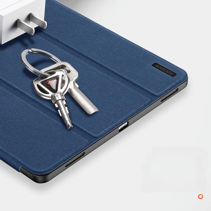 Actual product image Samsung Galaxy Tab S11 Ultra - Ducis Domo Series, stand-up flip case, blue (Samsung Galaxy Tab S11 Ultra)