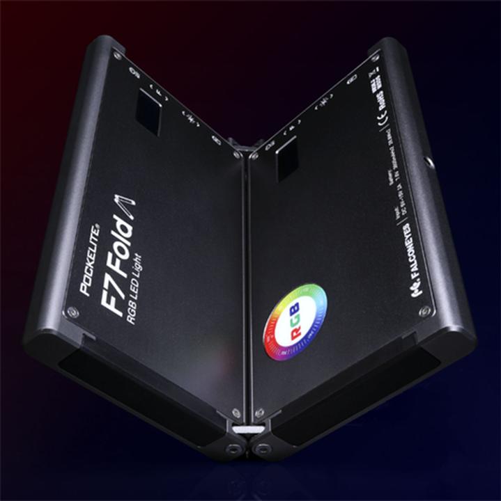 Produktbild Falcon Eyes RGB LED Lampe PockeLite F7 Fold (Studioleuchte, Videoleuchte)