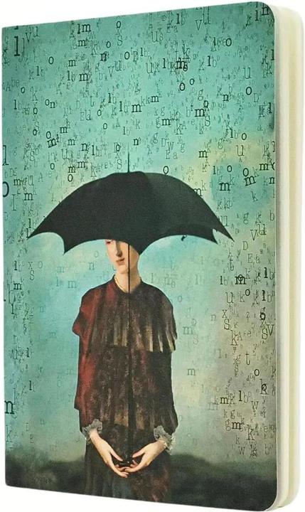 Actual product image Paperblanks Notebook Wordscapes A5, dotted, multicoloured (A5, Dotted, Hardcover)