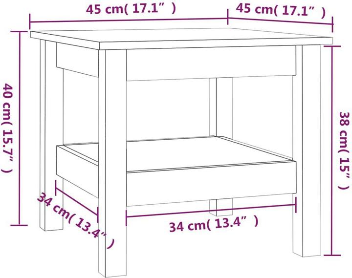 Image du produit vidaXL Couchtisch