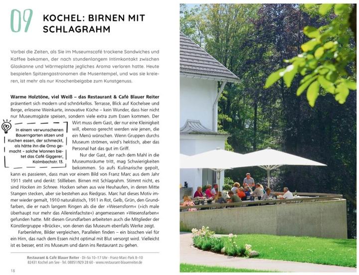 Produktbild Herzstücke in Oberbayern (Deutsch, Christine Metzger, Franz Marc Frei, 2021)