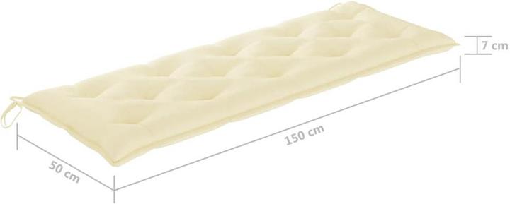 Actual product image vidaXL Henryk (150 x 50 x 7 cm)