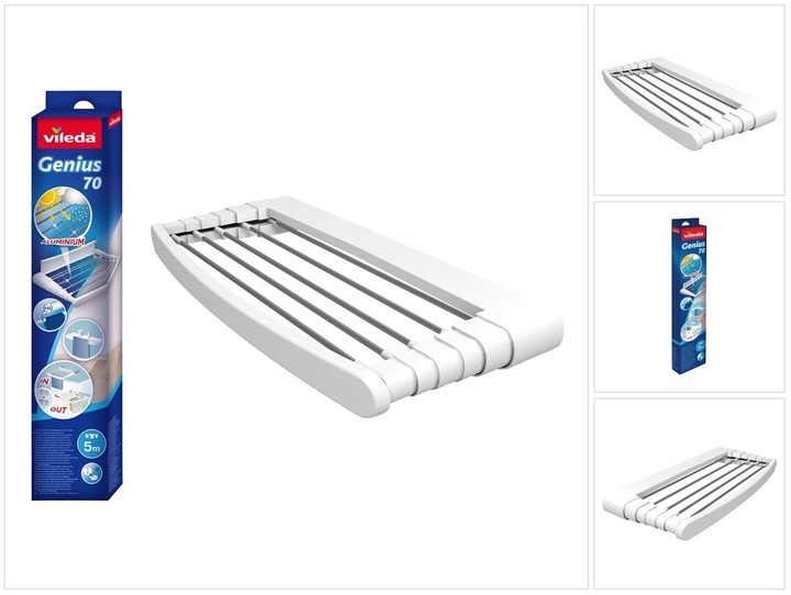Actual product image Vileda Genius 70 Pluggable Rack (5 m)