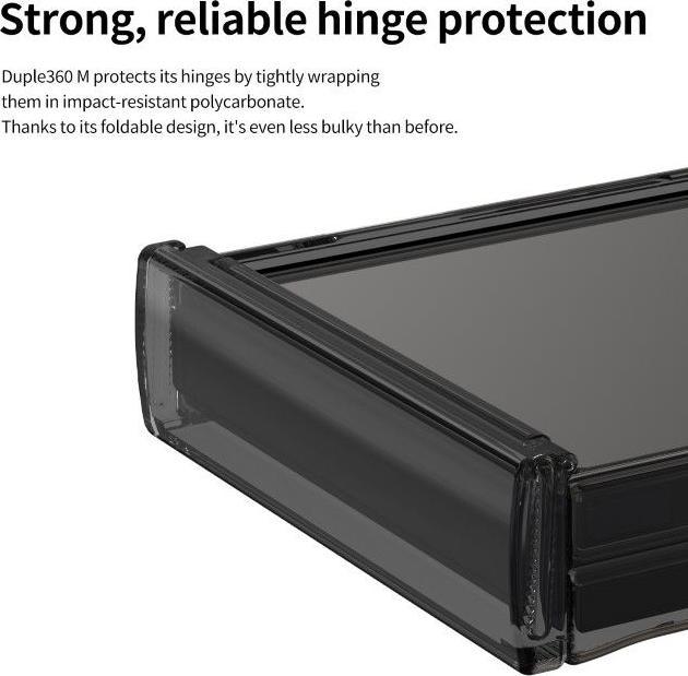 Produktbild Araree Case Duple 360 M MagSafe Qi2 for Samsung Galaxy Z Flip7 transparent (Samsung Galaxy Z Flip7)