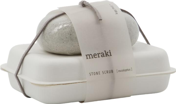 Actual product image Meraki Stone scrub, Eucalyptus, 100 g (100 ml)