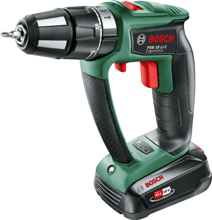 Productafbeelding Bosch Home & Garden Psb 18 Li-2 (Oplaadbare batterij)