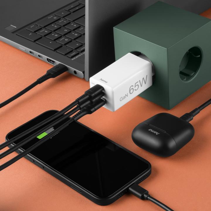 Actual product image Hama Quick charger (65 W)