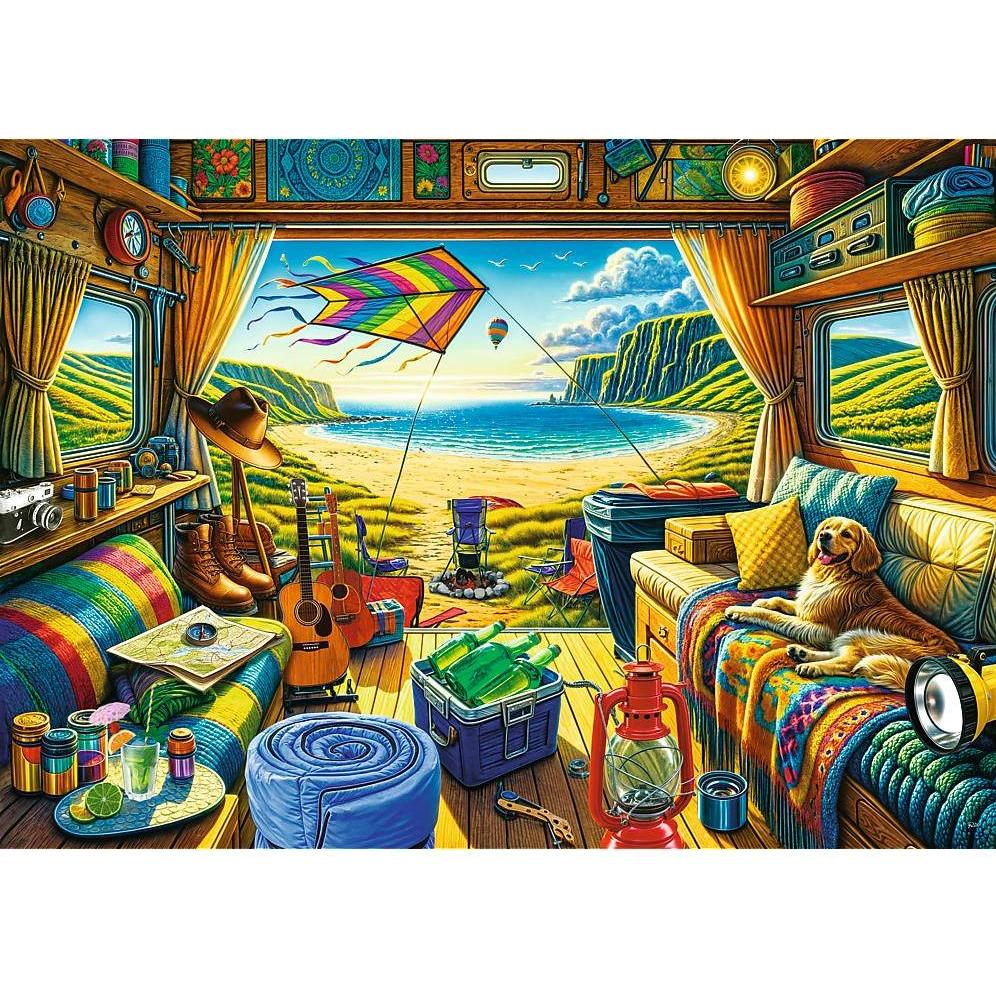 Thumbnail - Trefl Tea Time:Van Life.10851 (1000 Teile)