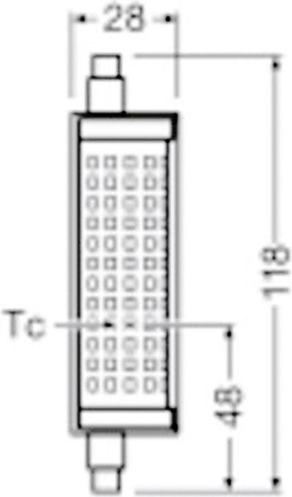 Produktbild Osram Led Line R7S (R7s, 19 W, 2452 lm, 1 x, E)