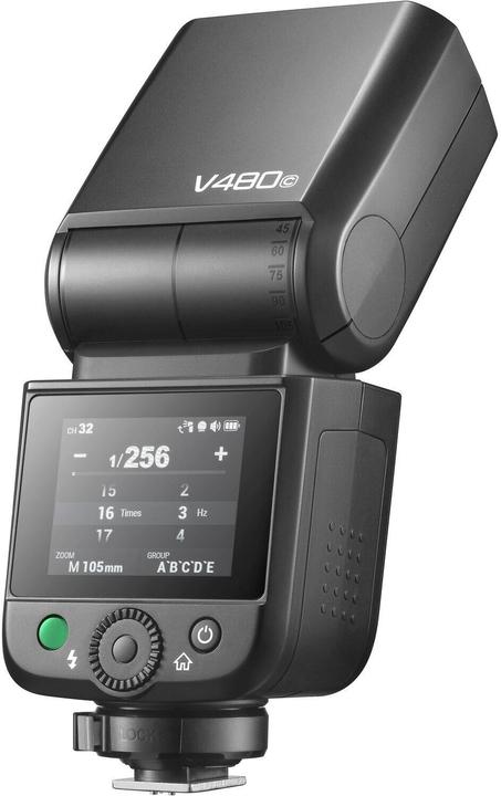 Actual product image Godox V480 C - Flash with Battery for Canon (Plug-on flash, Canon)