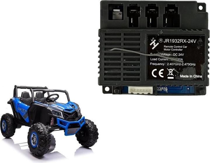 Lean Toys LEANTOys JR1932RX-24V controle-unit voor auto met XMX613 batterij