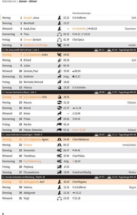 Image du produit Calendrier Der Hinkende Bot (A5)