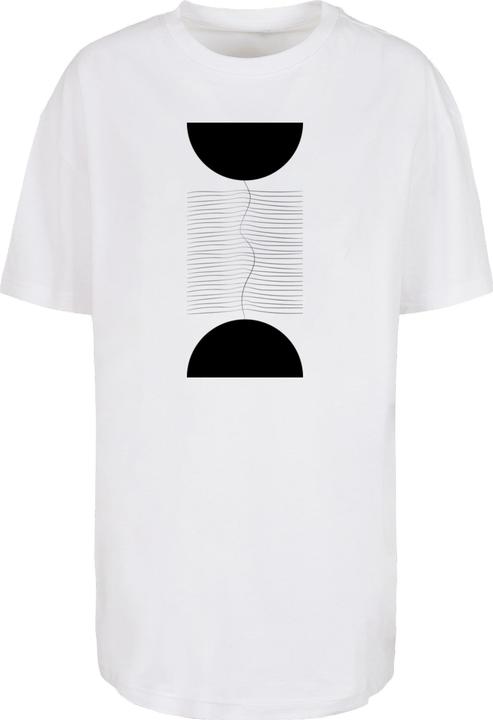 Produktbild Merchcode Ladies Abstract Lines T-Shirt - 171747 (S)
