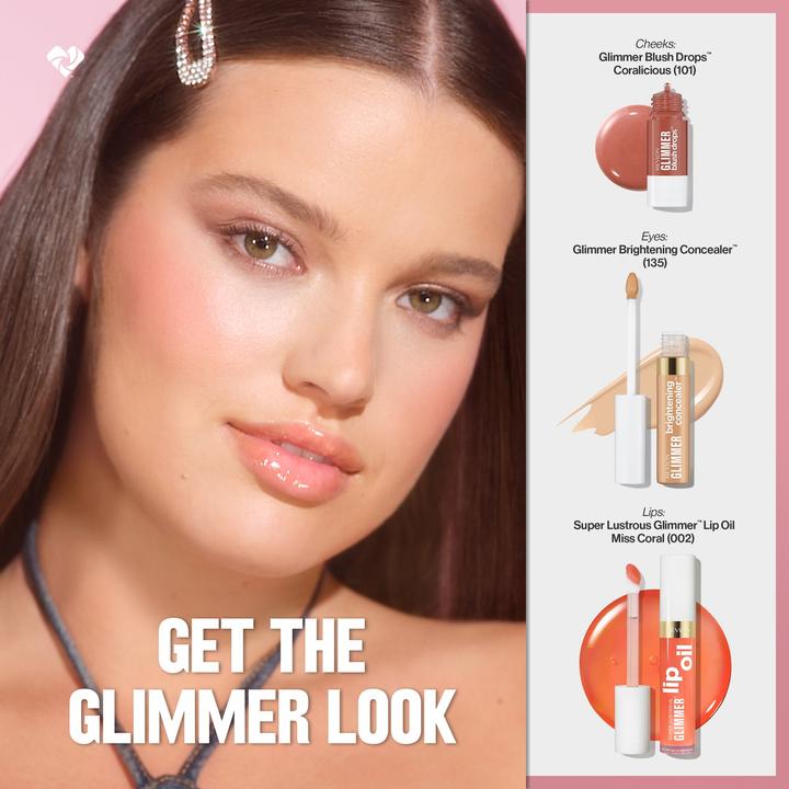 Image du produit Revlon Super Lustrous Glimmer Lip Oil Miss Coral (002 Miss Coral)